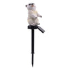 LED Solar Powered Garden Lights Owl Animal Rabbit Lawn Ornament Waterproof Lamp