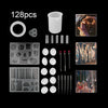 128/227 PC DIY Resin Casting Mold Tool Kit Silicone Making Jewelry Pendant Mould