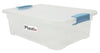 Plastic Storage Box Clear Boxes with Lids Clip Locking Large Store Home Office