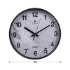 Wall Clock Illuminated / Solid Numerals Silent Retro Chic Decor 12-13inch Clocks