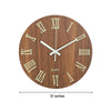 Wall Clock Illuminated / Solid Numerals Silent Retro Chic Decor 12-13inch Clocks
