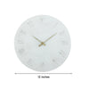 Wall Clock Illuminated / Solid Numerals Silent Retro Chic Decor 12-13inch Clocks