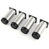 4PCS STAINLESS STEEL FURNITURE LEGS - SOFA, CHAIRS, STOOLS 6/10/15/18cm