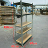 HEAVY DUTY 5 TIER METAL GARAGE SHELVING UNIT STORAGE RACKING SHELVES WAREHOUSE