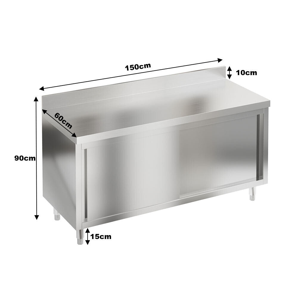 Stainless Steel Commercial Kitchen Sink Catering Sink Single Double Bowl Drainer