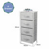 2/3/4/5 Drawer Fabric Cabinet of Drawer Cabinet Storage Unit Chest Table Bedside