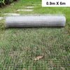 Welded Fence Wire Mesh Aviary Chicken Rabbit Cage Garden Galvanised 6m,30m