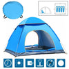 Pop Up Tent Automatic 3-4 Man Person Family Tent Camping Festival Shelter Beach.