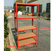 HEAVY DUTY 5 TIER METAL GARAGE SHELVING UNIT STORAGE RACKING SHELVES WAREHOUSE