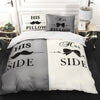 Duvet Cover Bedding Set with Pillow Cases Quilt Cover Single Double King Size UK