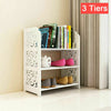 3/4/5 Tiers Shoe Rack Storage Shelf Display Stand Organiser Unit Cabinet White