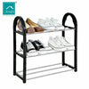 3/5 Tier Shoe Stand Storage Organiser Rack Lightweight Compact Space Save Shelf