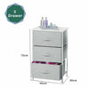 2/3/4/5 Drawer Fabric Cabinet of Drawer Cabinet Storage Unit Chest Table Bedside