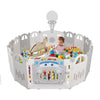 14/16Panels Baby Playpen Foldable Kids Safety Activity Center Plastic Yard Fence