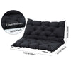 2/3 Seater Swing Bench Chair Cushions Garden Home Seat Backrest Pads Replacement