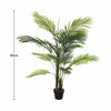 Realistic Faux Palm Tree Artificial Plant Tropical Potted In/Outdoor Home Office