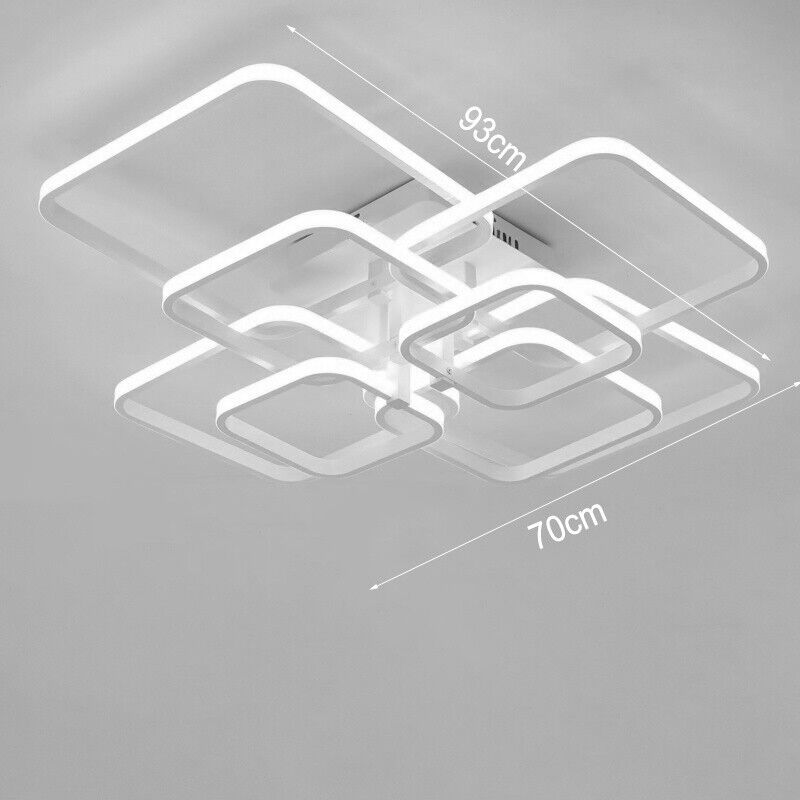 LED Lamp Ceiling Light Modern Living Room Bedroom Chic Pendant Lamp Energy Saved