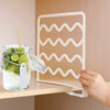 4x/pack Closet Shelf Dividers Wardrobe Partition Shelves Divider Clothes Shel~lw