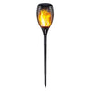 8PCS Solar Dancing Flame Lamp LED Torch Stake Flickering Outdoor Garden Light UK