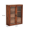 Small Desktop Wooden Storage Unit Jewellery Trinket Box Cabinet Display Shelves