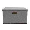 Foldable Storage Boxes with Lid Collapsible Home Clothes Organizer Fabric Cube
