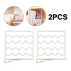 4x/pack Closet Shelf Dividers Wardrobe Partition Shelves Divider Clothes Shel~lw