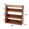 Small Desktop Wooden Storage Unit Jewellery Trinket Box Cabinet Display Shelves