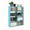 5 Tier Modern Book Shelves Storage Shelf Bookcase Display Unit Stand Organizer