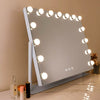 Hollywood Cosmetic Mirror LED Light MakeUp Vanity Shaving Bath Round/Rectangular