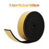 5pcs Extra Thick Rubber Foam Weather Strip Draught Excluder Seal 2M