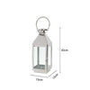 Garden Candle Lantern Stainless Steel & Glass Candle Holder- 5 Sizes Available