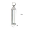 Garden Candle Lantern Stainless Steel & Glass Candle Holder- 5 Sizes Available