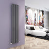Anthracite Designer Radiator Vertical Horizontal Flat Panel Oval Column Rads
