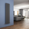 Anthracite Designer Radiator Vertical Horizontal Flat Panel Oval Column Rads