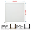 LED Panel Lights 600x600 Flat 1200 x 600 Recessed Ceiling Light Suspended Down