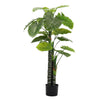 Artificial Alocasia Tree Plant Pot Home Office Exotic Tropical Decor Realistic