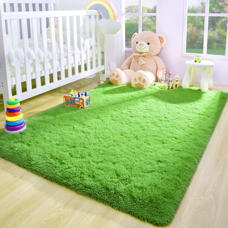 Shaggy Rug Anti-Slip Fluffy Rugs Large Soft Carpet Mat Living Room Bedroom Rugs