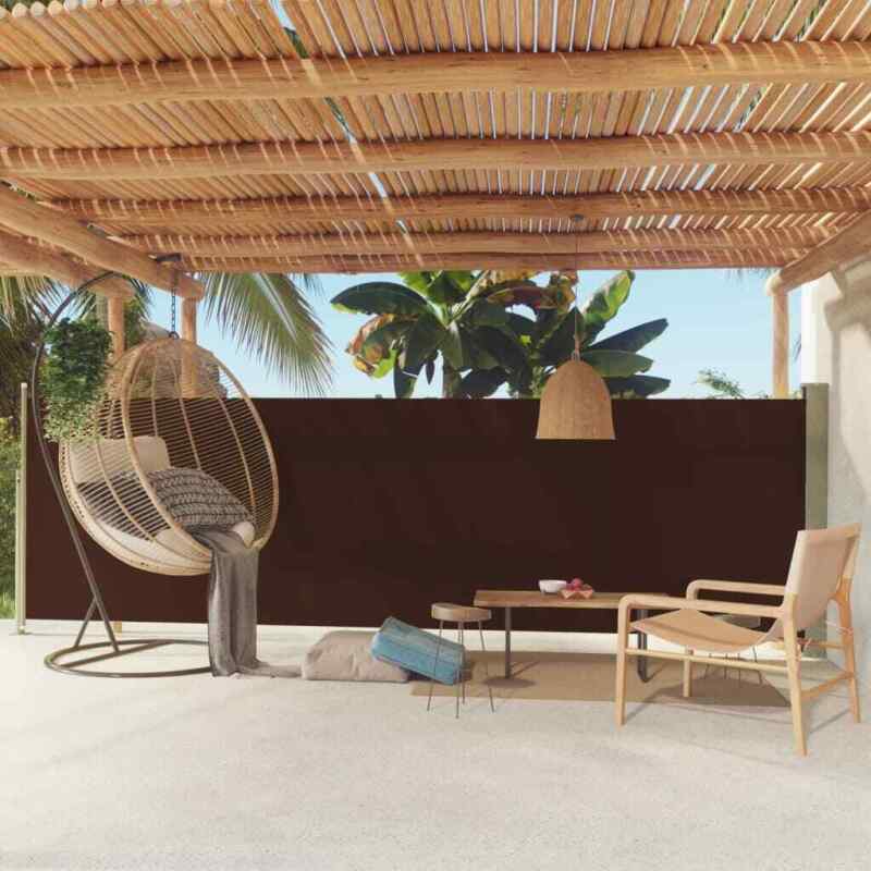 Retractable Side Awning Garden Privacy Screen Multi Colours Multi Sizes