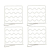 4x/pack Closet Shelf Dividers Wardrobe Partition Shelves Divider Clothes Shel~lw