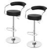 2X Faux Leather PU Bar Stools Breakfast Bar Chair Kitchen Stool Swivel Barstool