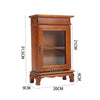 Small Desktop Wooden Storage Unit Jewellery Trinket Box Cabinet Display Shelves