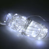 5M LED Rope Strip Tube String Fairy Solar Power Garden Party Outdoor Light