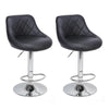 2X Faux Leather PU Bar Stools Breakfast Bar Chair Kitchen Stool Swivel Barstool