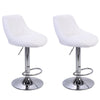2X Faux Leather PU Bar Stools Breakfast Bar Chair Kitchen Stool Swivel Barstool