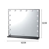 Hollywood Cosmetic Mirror LED Light MakeUp Vanity Shaving Bath Round/Rectangular