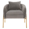Mushroom Pleated Velvet Living Bedroom Loveseat Sofa Armchair 1/2 Seater Compact