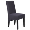 4PCS Dining Chair Seat Covers Slip Stretch Wedding Banquet Party Removable