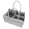 Felt Baby Diaper Caddy Nursery Storage Wipes Bag Nappy Organizer Container UK
