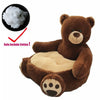 Baby Kids Plush Sofa Seat Children Bear Panda Soft Chair Toddlers Armchair Seat