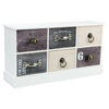 Miniature Wooden Drawer Table Top Small Cabinet Accessories Storage Organiser